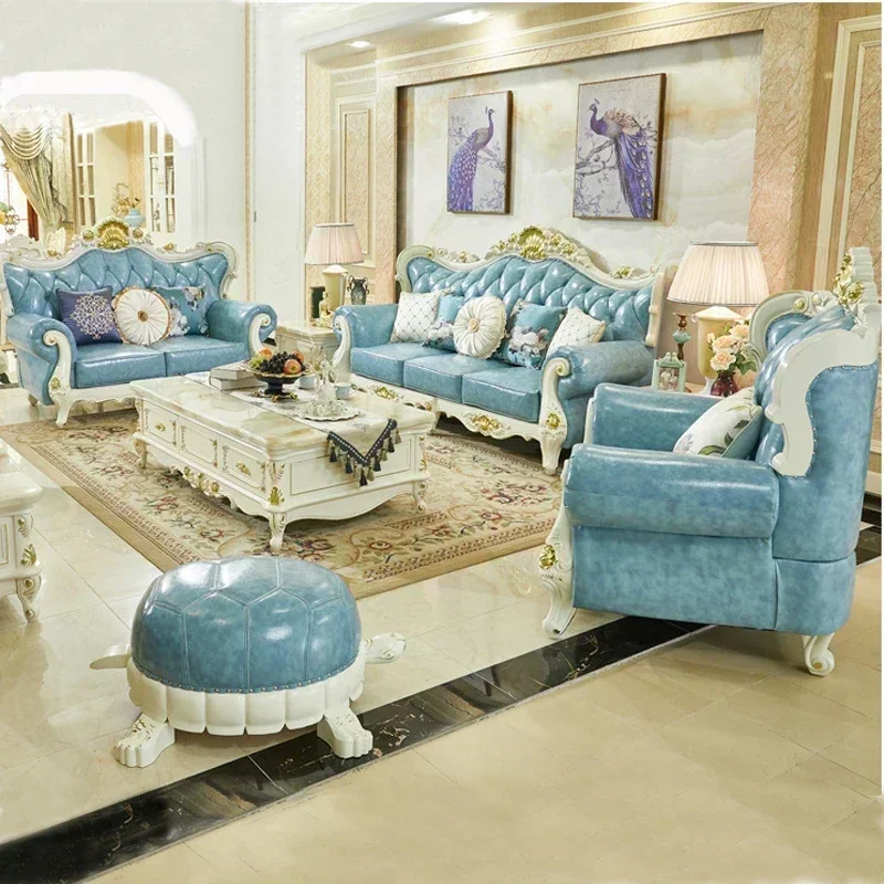Durable High quality French Style Sofa Luxury Leather European Relaxing Stretch Sofa New Furniture
Durable High quality French Style Sofa Luxury Leather European Relaxing Stretch Sofa New Furniture