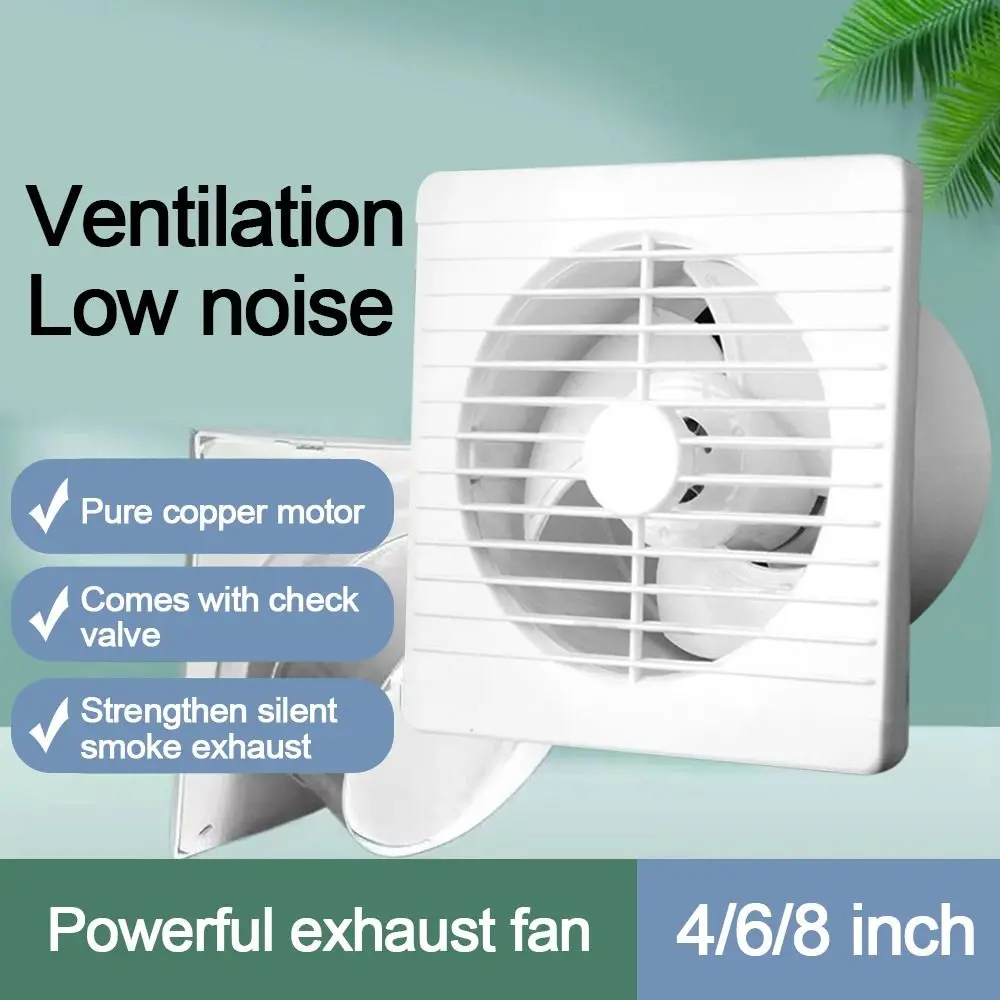 4/6/8 Inch Window Exhaust Fan Wall Mounted Energy-saving Vent Fan Anti-Mosquito Ventilator Extractor Fan
4/6/8 Inch Window Exhaust Fan Wall Mounted Energy-saving Vent Fan Anti-Mosquito Ventilator Extractor Fan