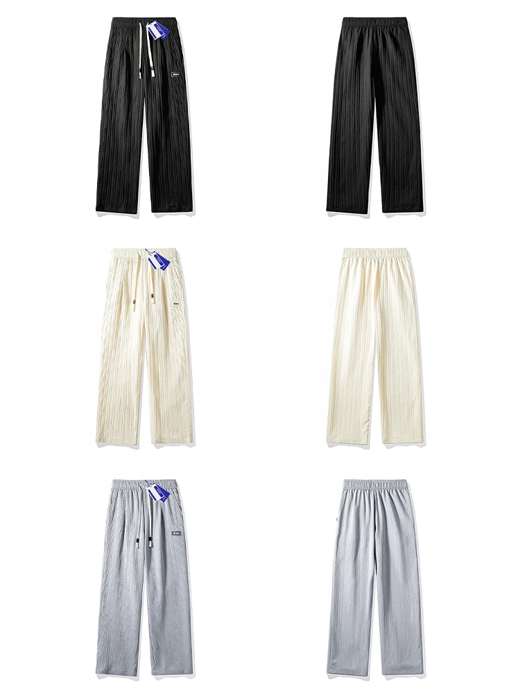 Wassup Vintage Striped Wide Leg Casual Pants Loose Fit Summer Comfortable Straight Cut Trousers for Men And Women
Wassup Vintage Striped Wide Leg Casual Pants Loose Fit Summer Comfortable Straight Cut Trousers for Men And Women