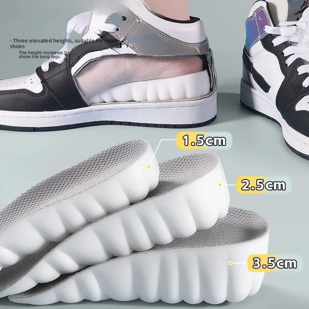 1 Pair Cloud-sensing Height Increase Insoles Ultra Comfortable Soft Unisex Half Insoles for Daily Wear
1 Pair Cloud-sensing Height Increase Insoles Ultra Comfortable Soft Unisex Half Insoles for Daily Wear