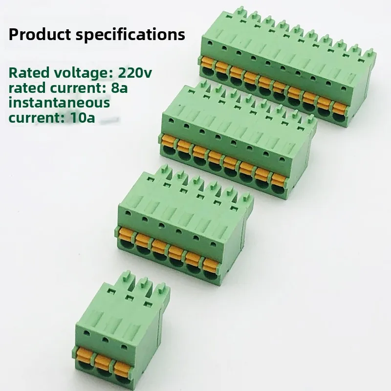 Free screw 15EDGKD-3.81mm spring press plug-in terminal quick wiring plug 2P-16P
Free screw 15EDGKD-3.81mm spring press plug-in terminal quick wiring plug 2P-16P