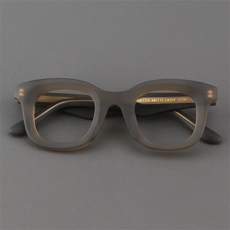 Luxury Fashion Trend Vintage Solid Thick Acetate Eyeglasses Frame Retro Square Stereo Cutting Women Man Unisex A+ High Quality
Luxury Fashion Trend Vintage Solid Thick Acetate Eyeglasses Frame Retro Square Stereo Cutting Women Man Unisex A+ High Quality