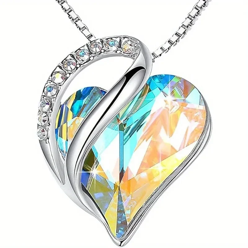 1pc Heart Shaped Pendant Necklaces, Infinity Heart Pendant Necklaces, Birthday Holiday Gift
1pc Heart Shaped Pendant Necklaces, Infinity Heart Pendant Necklaces, Birthday Holiday Gift