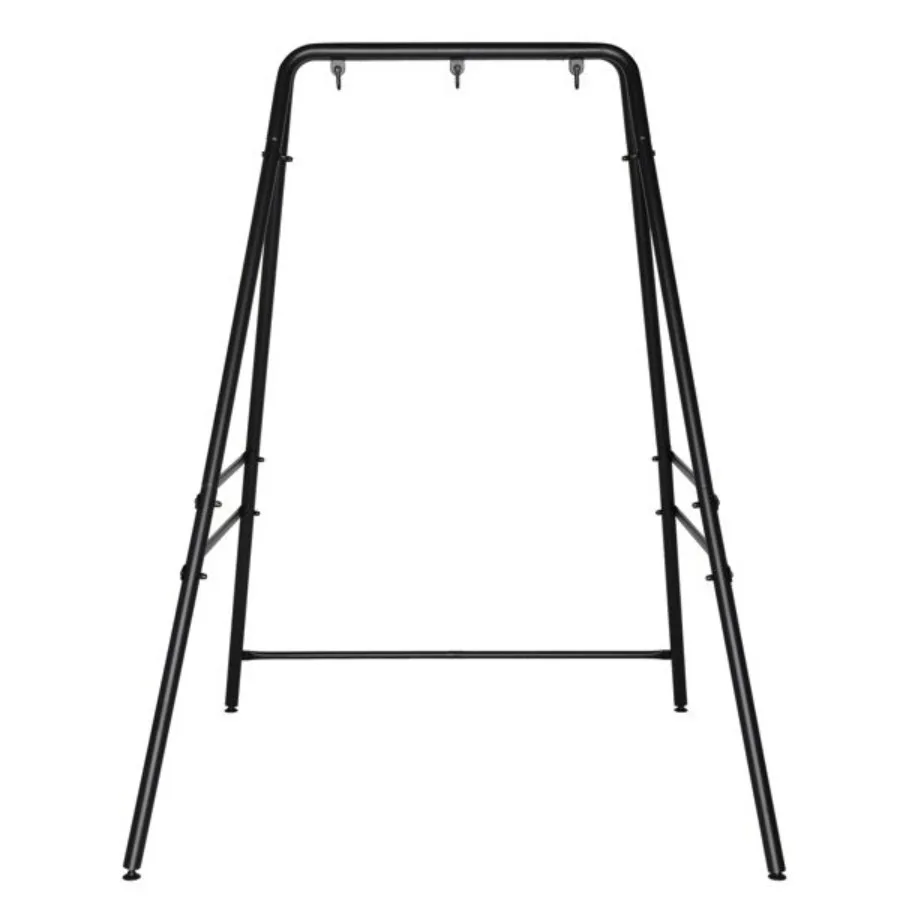 133*137*180cm Wrought Iron FourLegged Standing 200kg Three Rings Hanging Chair Frame Black
133*137*180cm Wrought Iron FourLegged Standing 200kg Three Rings Hanging Chair Frame Black