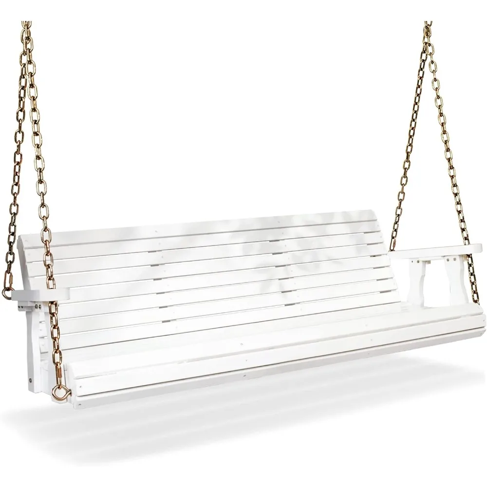 VINGLI Upgraded Patio Wooden Porch Swing for Courtyard & Garden, Heavy Duty 880 LBS Swing Chair Bench with Hanging Chains
VINGLI Upgraded Patio Wooden Porch Swing for Courtyard & Garden, Heavy Duty 880 LBS Swing Chair Bench with Hanging Chains
