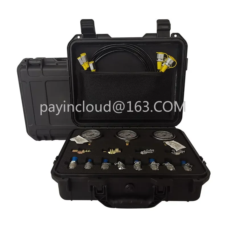 Excavator Hydraulic Test Pressure Gauge Set Excavator Maintenance Test Fittings Pressure Gauge Set
Excavator Hydraulic Test Pressure Gauge Set Excavator Maintenance Test Fittings Pressure Gauge Set