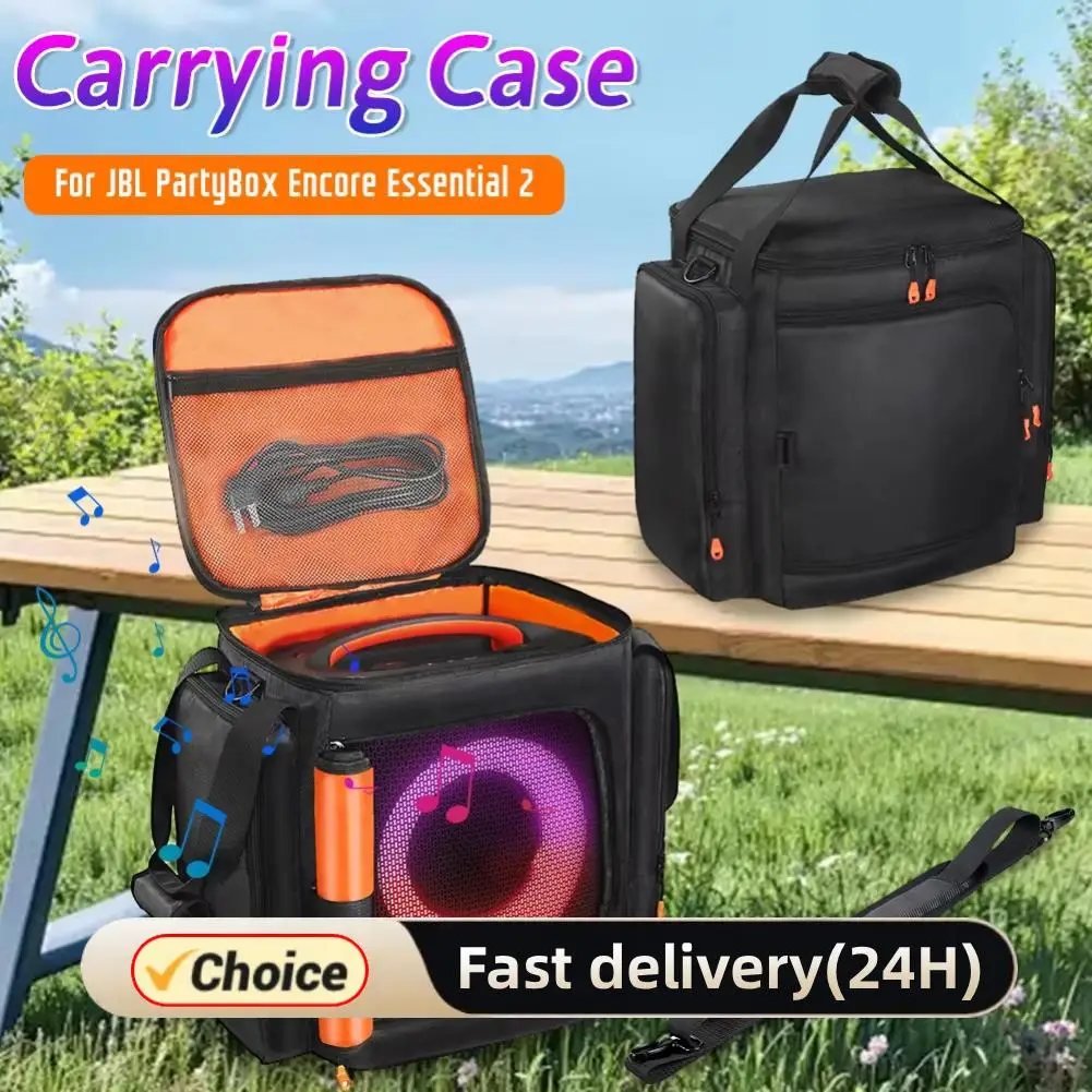 For JBL Partybox Encore Essential 2 Portable Protective Case Portable Speaker Dust Case Double-Sided Speaker Storage Bag
For JBL Partybox Encore Essential 2 Portable Protective Case Portable Speaker Dust Case Double-Sided Speaker Storage Bag