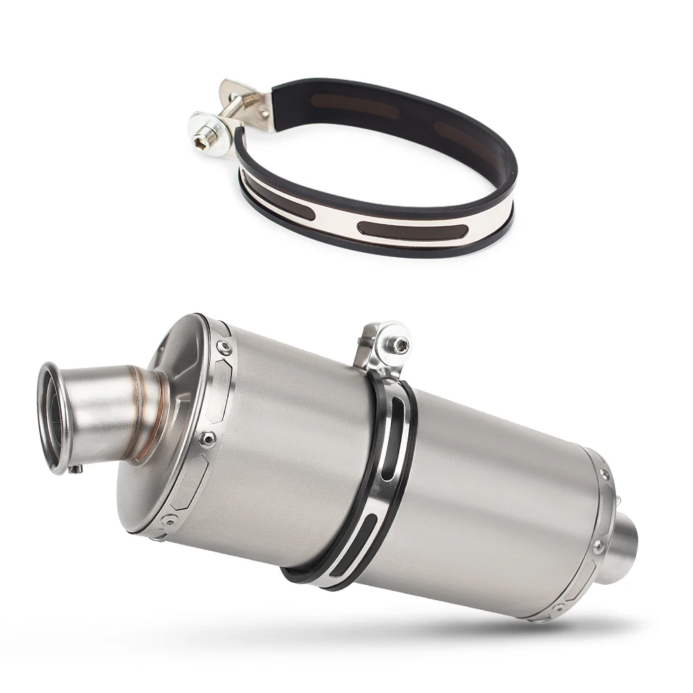 Motorcycle Exhaust 51mm Project Muffler OFF-ROAD Moto Escape Tailpipe With DB Killer For XMAX Ninja650 NSS350 Transalp 750 800MT
Motorcycle Exhaust 51mm Project Muffler OFF-ROAD Moto Escape Tailpipe With DB Killer For XMAX Ninja650 NSS350 Transalp 750 800MT
