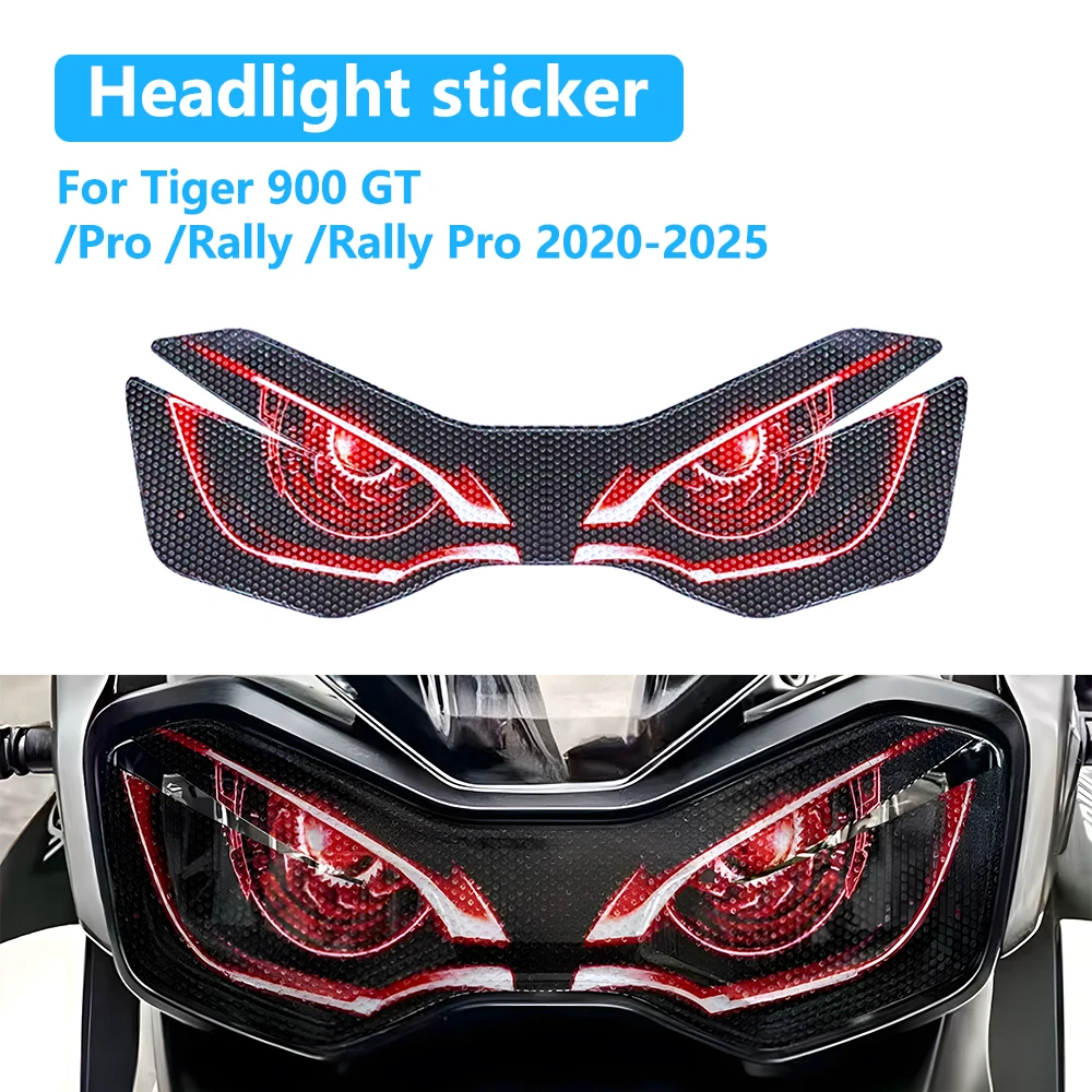 For Tiger900 Tiger 900 GT Rally Pro 2020-2025 Motorcycle Headlight Guard Stickers Front Fairing Headlamp Decal Headlight Sticker
For Tiger900 Tiger 900 GT Rally Pro 2020-2025 Motorcycle Headlight Guard Stickers Front Fairing Headlamp Decal Headlight Sticker