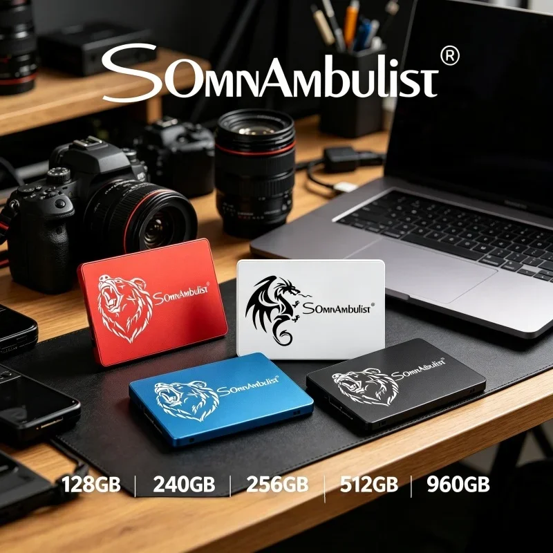 SomnAmbulist Universal SATA3 2.5 Inch SSD 128GB 240GB 256GB 480GB 512GB 960GB 1TB 2TB Solid State Disk For PC Laptop Desktop
SomnAmbulist Universal SATA3 2.5 Inch SSD 128GB 240GB 256GB 480GB 512GB 960GB 1TB 2TB Solid State Disk For PC Laptop Desktop