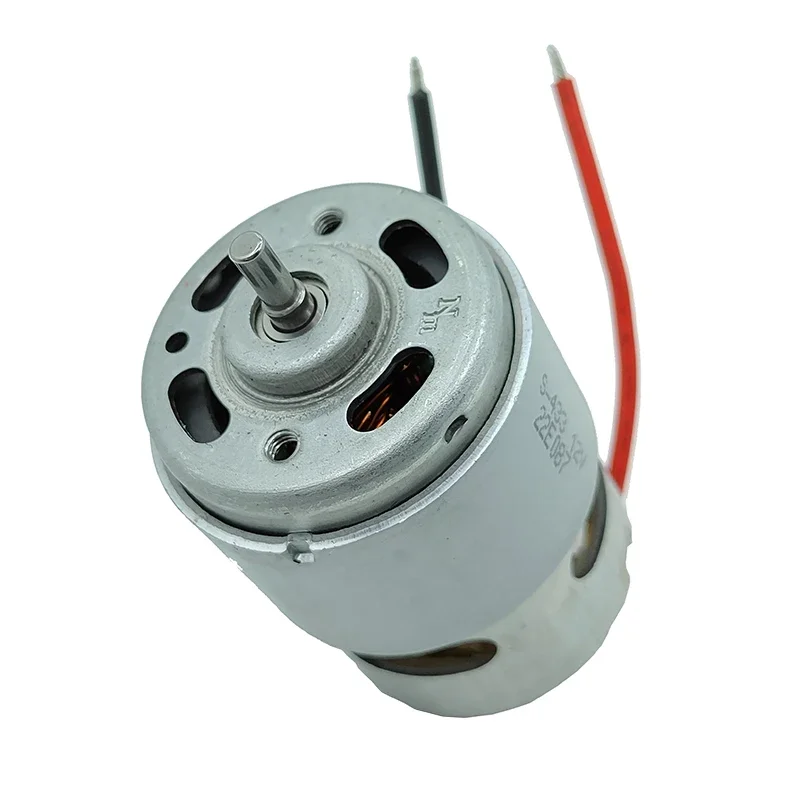 NICHIBO RS-755-8512 Electric Motor DC 6V-14.4V 12V 19300RPM High Speed High Power Front Ball Bearing Motor DIY Drill Garden Tool
NICHIBO RS-755-8512 Electric Motor DC 6V-14.4V 12V 19300RPM High Speed High Power Front Ball Bearing Motor DIY Drill Garden Tool