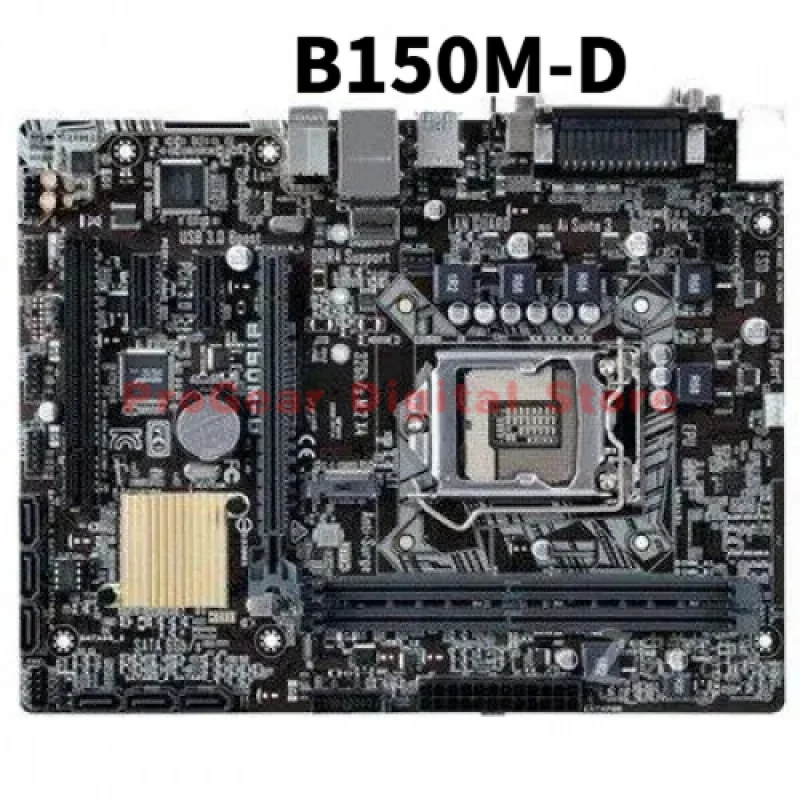 Used for ASUS B150M-D LGA1151 B150 mATX DDR4 Motherboard with M.2 USB3.0 SATA3
Used for ASUS B150M-D LGA1151 B150 mATX DDR4 Motherboard with M.2 USB3.0 SATA3