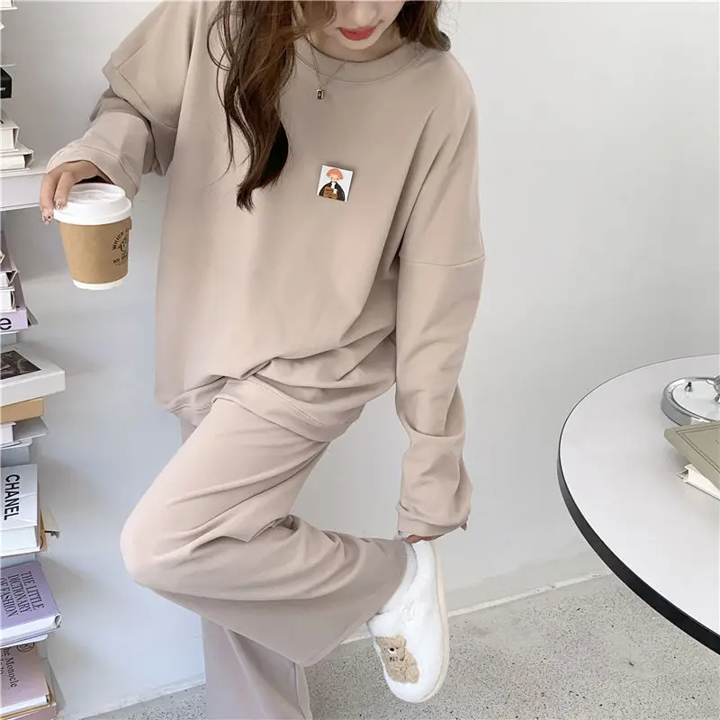 Derong Pajamas For Women In Autumn And Winter, Long Sleeved Pants Set, Loose Can Be Worn Externally, Thickened Home Clothing 3xl
Derong Pajamas For Women In Autumn And Winter, Long Sleeved Pants Set, Loose Can Be Worn Externally, Thickened Home Clothing 3xl