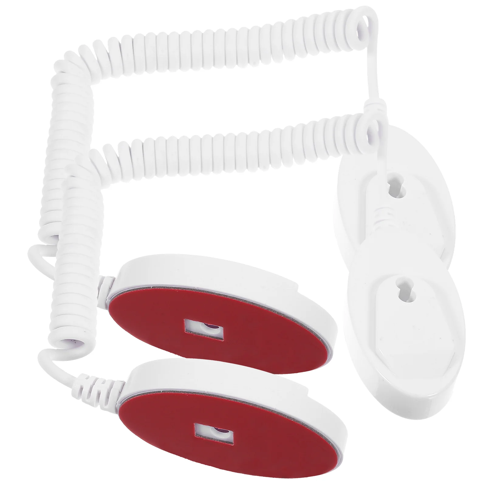 Universal Remote Control Anti-lost Rope Self-adhesive Hook Without Punching 2pcs (oval) Coiled Security Cable Plug
Universal Remote Control Anti-lost Rope Self-adhesive Hook Without Punching 2pcs (oval) Coiled Security Cable Plug
