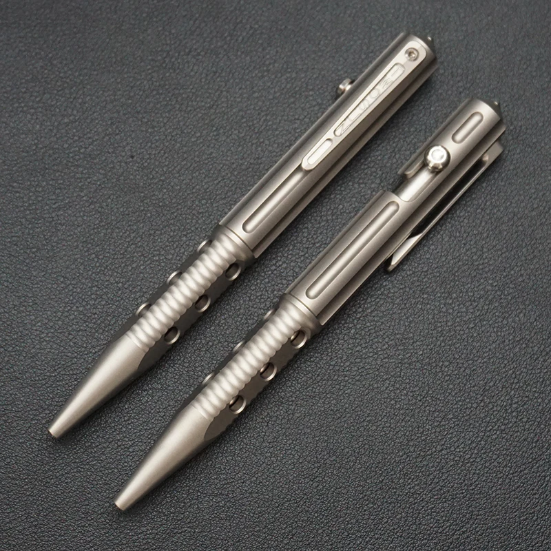 Multifunctional Titanium Alloy Ballpoint Pen ,Portable EDC Tool, Perfect for Outdoor Activities & Daily Signature
Multifunctional Titanium Alloy Ballpoint Pen ,Portable EDC Tool, Perfect for Outdoor Activities & Daily Signature