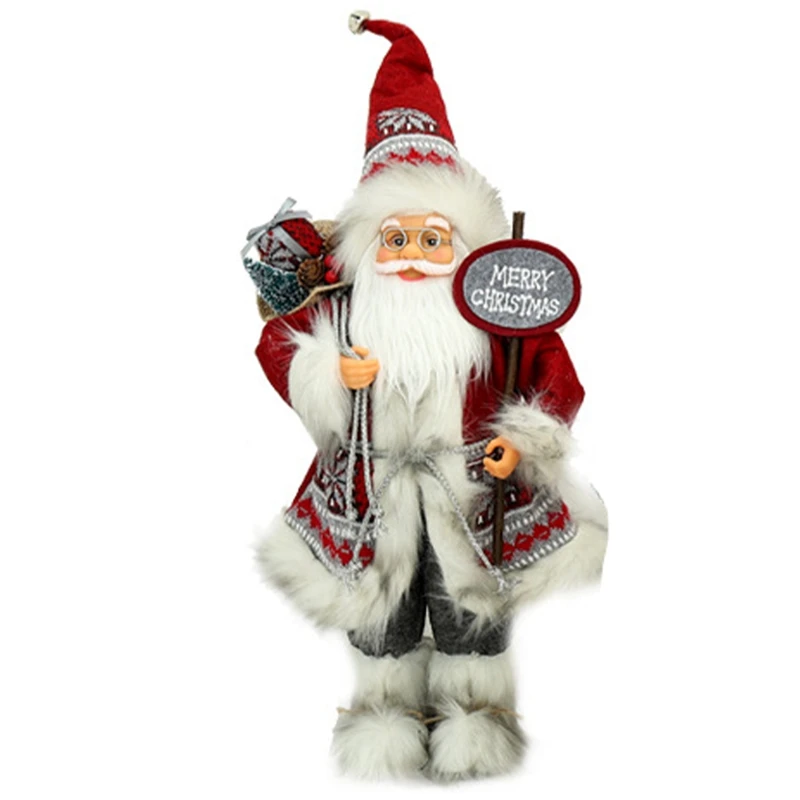 Santa Claus Christmas Decorations New Year Gift Santa Claus Doll High Grade Home Ornaments Children Toy Gifts
Santa Claus Christmas Decorations New Year Gift Santa Claus Doll High Grade Home Ornaments Children Toy Gifts