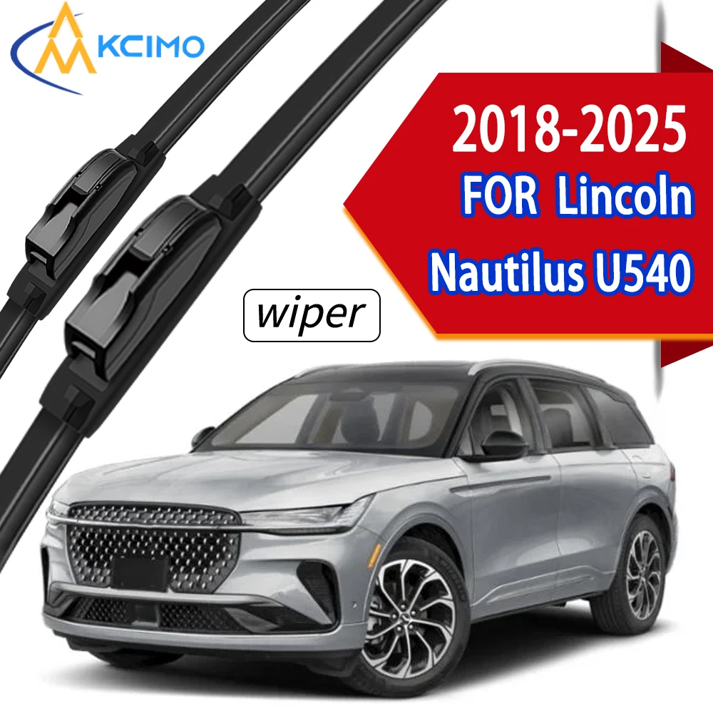 Premium OEM Spec Front Windscreen Wiper Blades with Durable Rubber, Direct Fit for Lincoln Nautilus U540 CDX707 2018-2025.
Premium OEM Spec Front Windscreen Wiper Blades with Durable Rubber, Direct Fit for Lincoln Nautilus U540 CDX707 2018-2025.