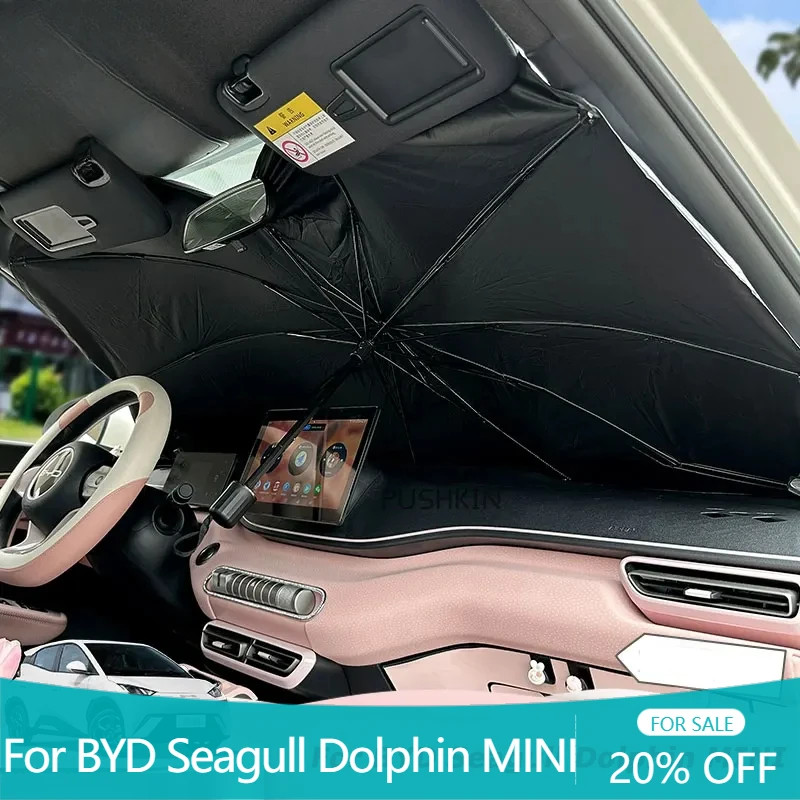 Car Windshield Foldable Umbrella Insulation UV Protect Reflector SunShade Accessories For BYD Seagull Dolphin MINI 24-2025 2026
Car Windshield Foldable Umbrella Insulation UV Protect Reflector SunShade Accessories For BYD Seagull Dolphin MINI 24-2025 2026