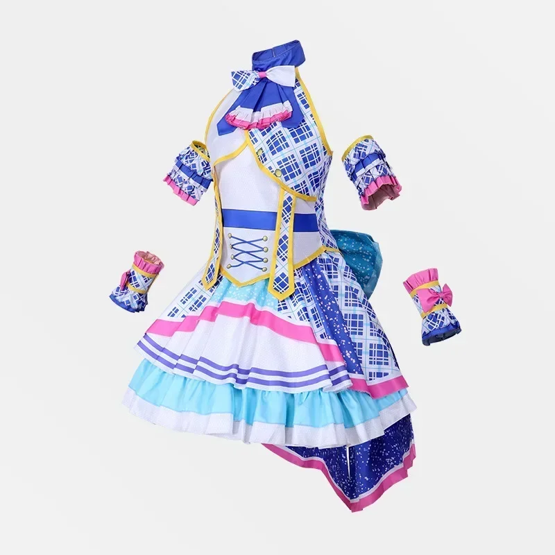 Наряд для вечеринки на Хэллоуин для женщин, аниме Манака Лаала, косплей, женское платье Lala, униформа, парик, новинка 2025 года, наряд для ролевых игр
Наряд для вечеринки на Хэллоуин для женщин, аниме Манака Лаала, косплей, женское платье Lala, униформа, парик, новинка 2025 года, наряд для ролевых игр
