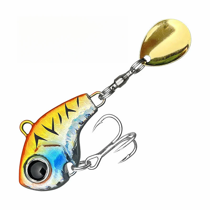 ALASICKA 1pc Metal Mini VIB with Spoon Fishing Lure Fish Hooks Fishing Tackle Pin Crankbait Vibration Spinner Sinking Bait Lure
ALASICKA 1pc Metal Mini VIB with Spoon Fishing Lure Fish Hooks Fishing Tackle Pin Crankbait Vibration Spinner Sinking Bait Lure