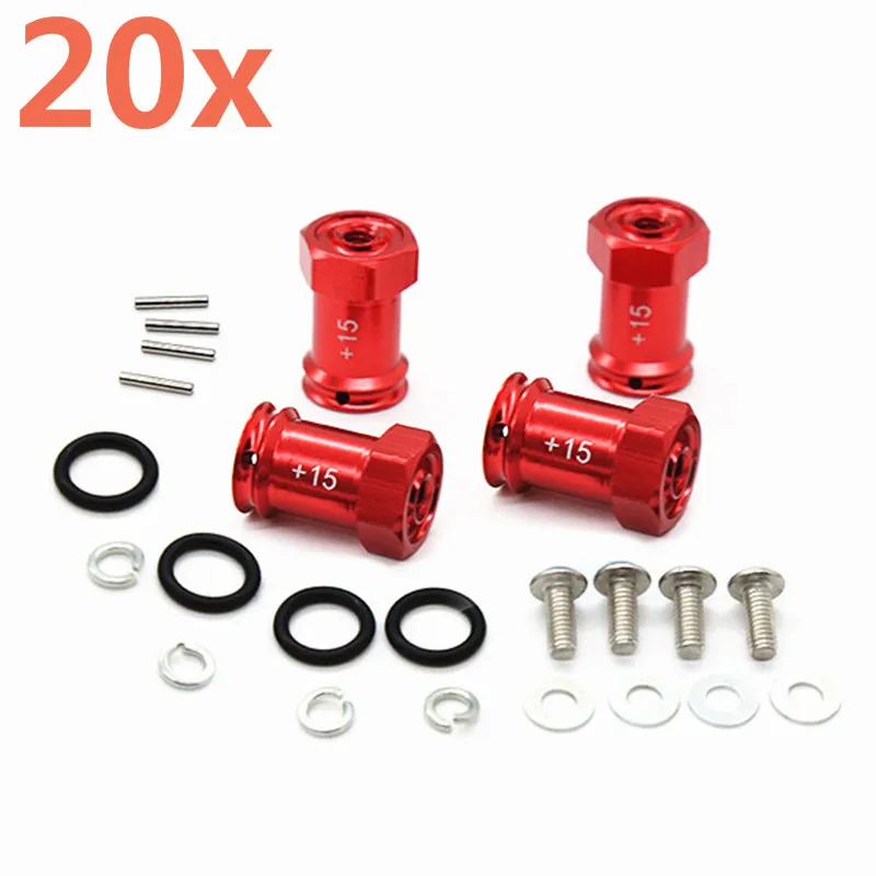 20pcs RC Car GPM ERV010+15MM Wheel Hex Adapter For Traxxas 1/16 Mini E Revo Modified Wide Body Low Center of Gravity Combiner
20pcs RC Car GPM ERV010+15MM Wheel Hex Adapter For Traxxas 1/16 Mini E Revo Modified Wide Body Low Center of Gravity Combiner