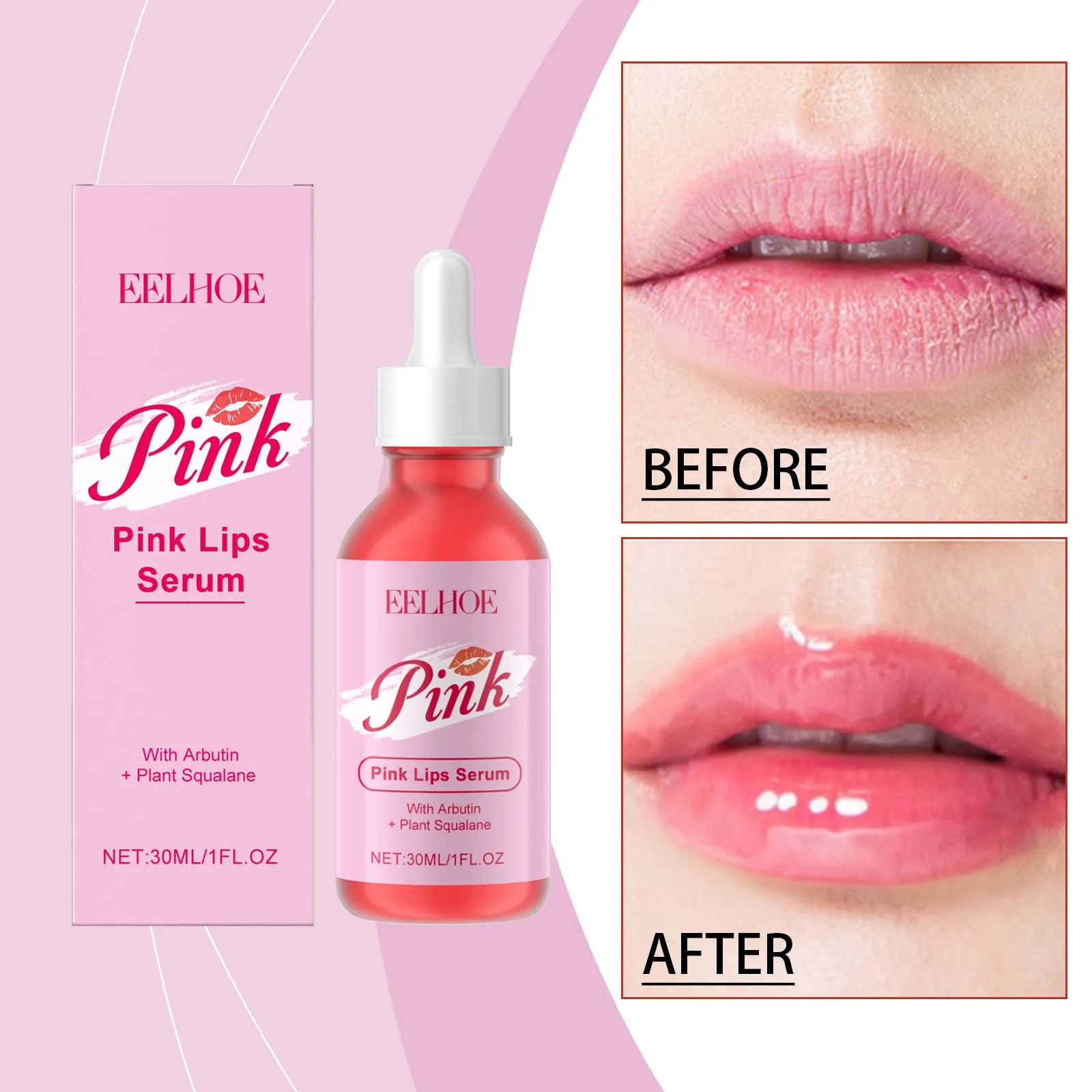 Natural Pink Lips Serum Removes Dead Skin Cells,reduces Fine Lines,instantly Plumps Lips,enhances Elasticity,brighten Moisturize
Natural Pink Lips Serum Removes Dead Skin Cells,reduces Fine Lines,instantly Plumps Lips,enhances Elasticity,brighten Moisturize