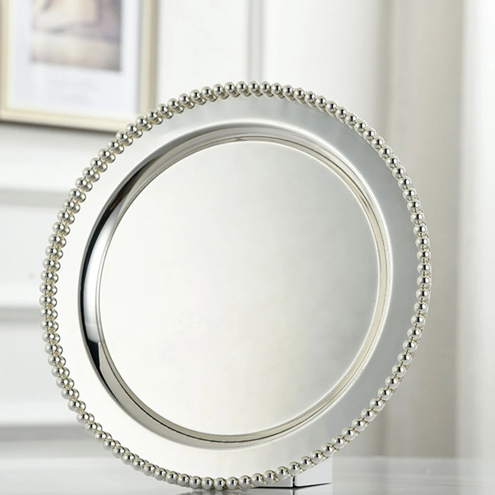 Round Jewelry Tray Jewelry Dish Earring Ring Holder Decorative Plate Trinket Storage Display Tray Desktop Bedroom Vanity
Round Jewelry Tray Jewelry Dish Earring Ring Holder Decorative Plate Trinket Storage Display Tray Desktop Bedroom Vanity