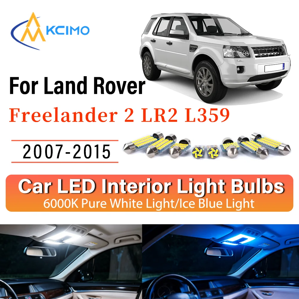 Interior Lighting Kit For Land Rover Freelander 2 LR2 L359 2007-2015 LED Bulbs for Dome Map Door Trunk License Plate Light
Interior Lighting Kit For Land Rover Freelander 2 LR2 L359 2007-2015 LED Bulbs for Dome Map Door Trunk License Plate Light