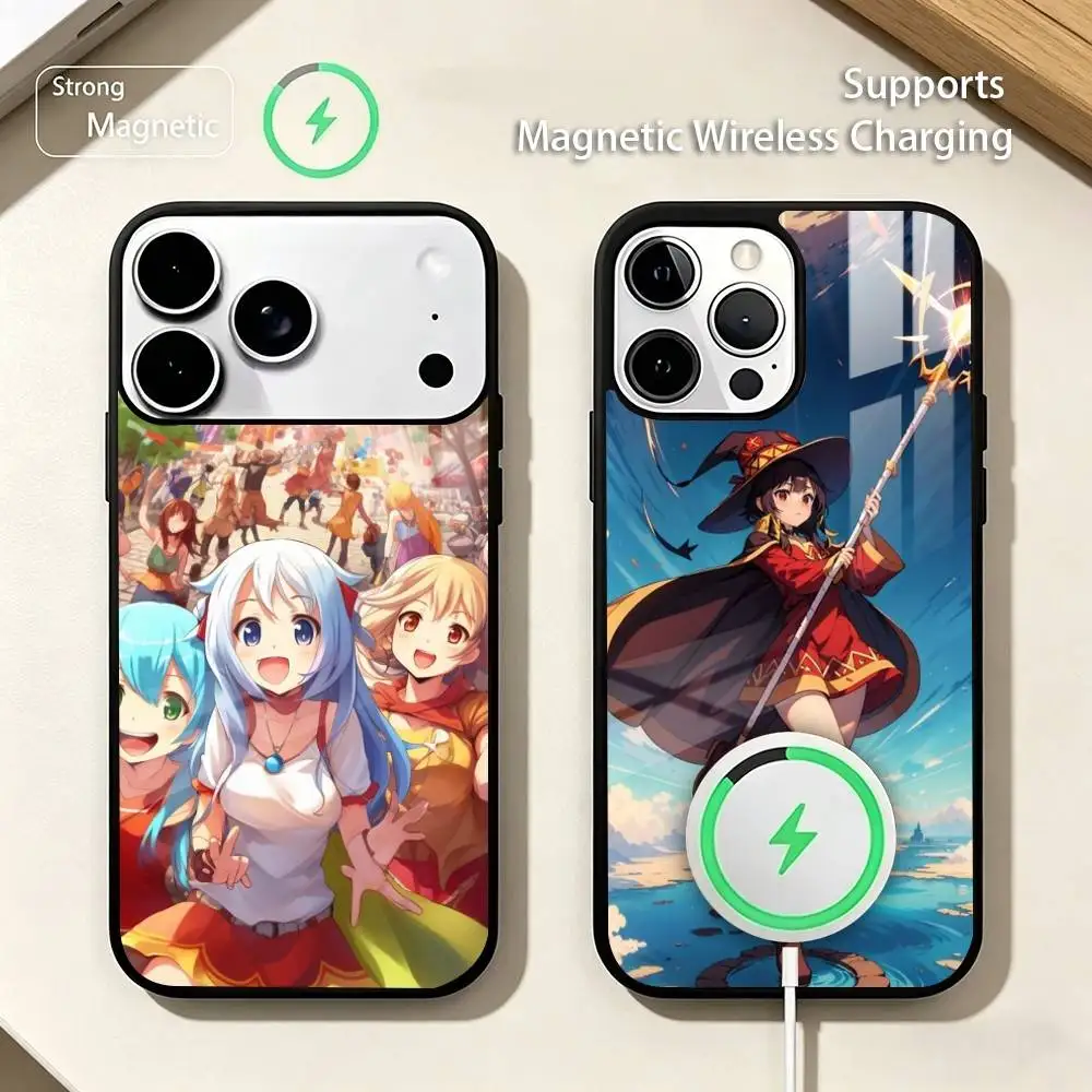 Fantasy comedy K-Konosuba Phone Case For iPhone17,16,15,14,13,12,11 Plus,Pro Supports Magnetic Wireless Charging
Fantasy comedy K-Konosuba Phone Case For iPhone17,16,15,14,13,12,11 Plus,Pro Supports Magnetic Wireless Charging