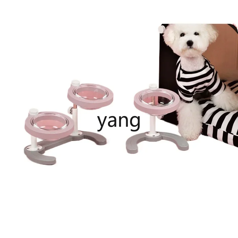 Lmm adjustable cervical spine oblique mouth bowl glass double bowl cat water bowl
Lmm adjustable cervical spine oblique mouth bowl glass double bowl cat water bowl