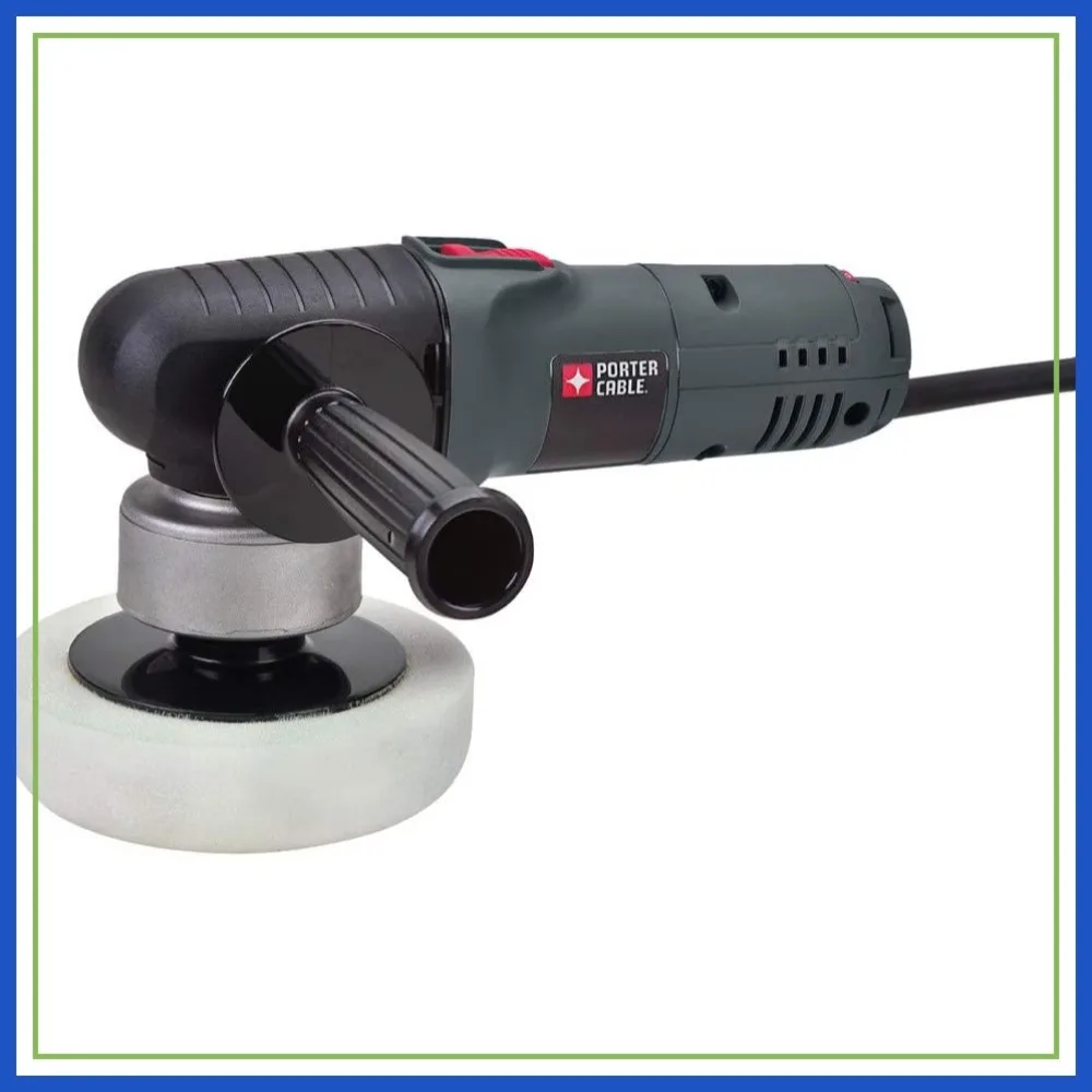 6 Inch Variable Speed Buffer Polisher for Car Detailing, 2500-6800 OPM Orbital Sander
6 Inch Variable Speed Buffer Polisher for Car Detailing, 2500-6800 OPM Orbital Sander