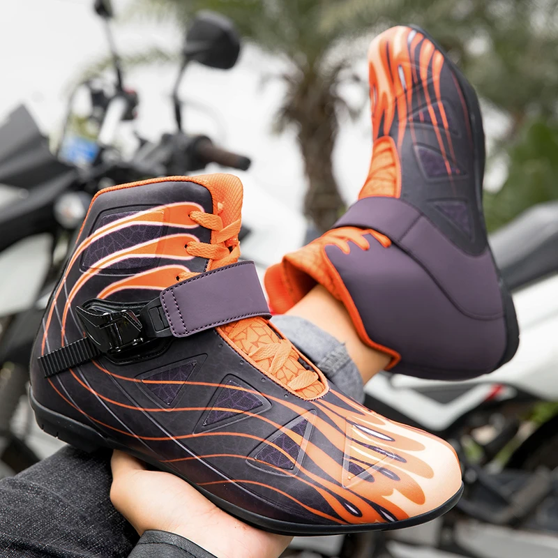 Motorcycle protective boots men four season new breathable high top off-road anti slip wear-resistant comfortable riding shoes
Motorcycle protective boots men four season new breathable high top off-road anti slip wear-resistant comfortable riding shoes