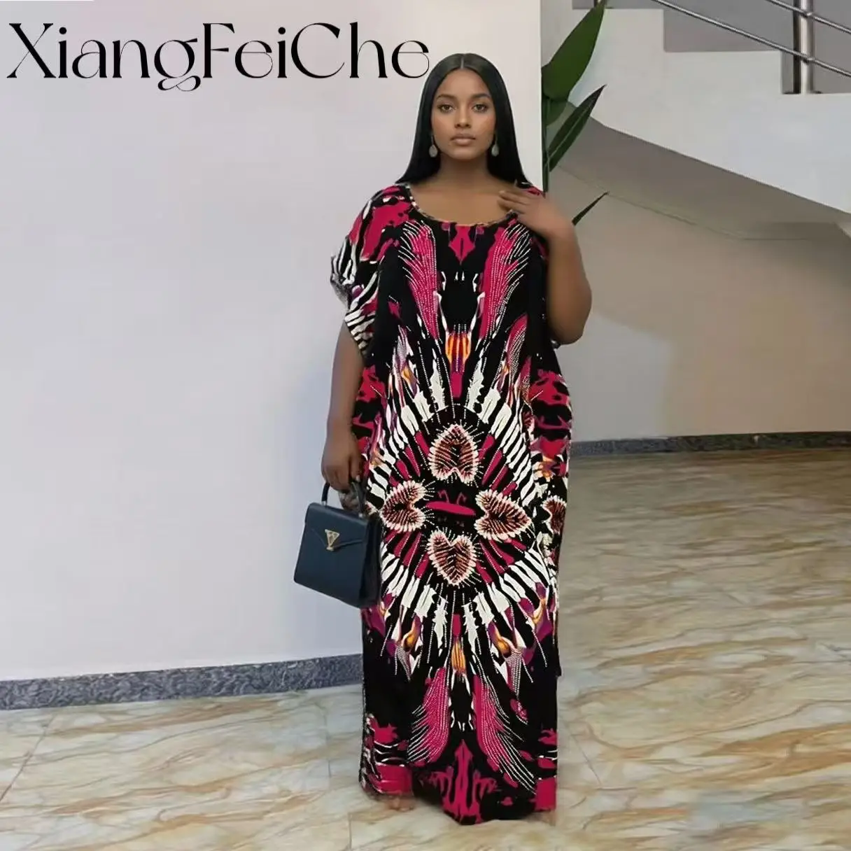 2026 Fashion Positioning Print Summer Loose Breathable Short Sleeve African Cotton Women's Long Dress
2026 Fashion Positioning Print Summer Loose Breathable Short Sleeve African Cotton Women's Long Dress