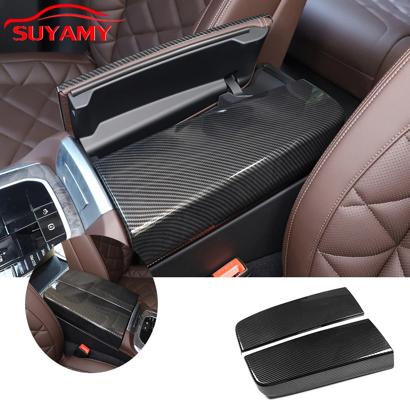 Center Armrest Box Cover Trim For BMW X5 X6 G05 G06 2019-2022 Accessories Carbon Fiber ABS Console Arm Rest Storage Box Cover
Center Armrest Box Cover Trim For BMW X5 X6 G05 G06 2019-2022 Accessories Carbon Fiber ABS Console Arm Rest Storage Box Cover