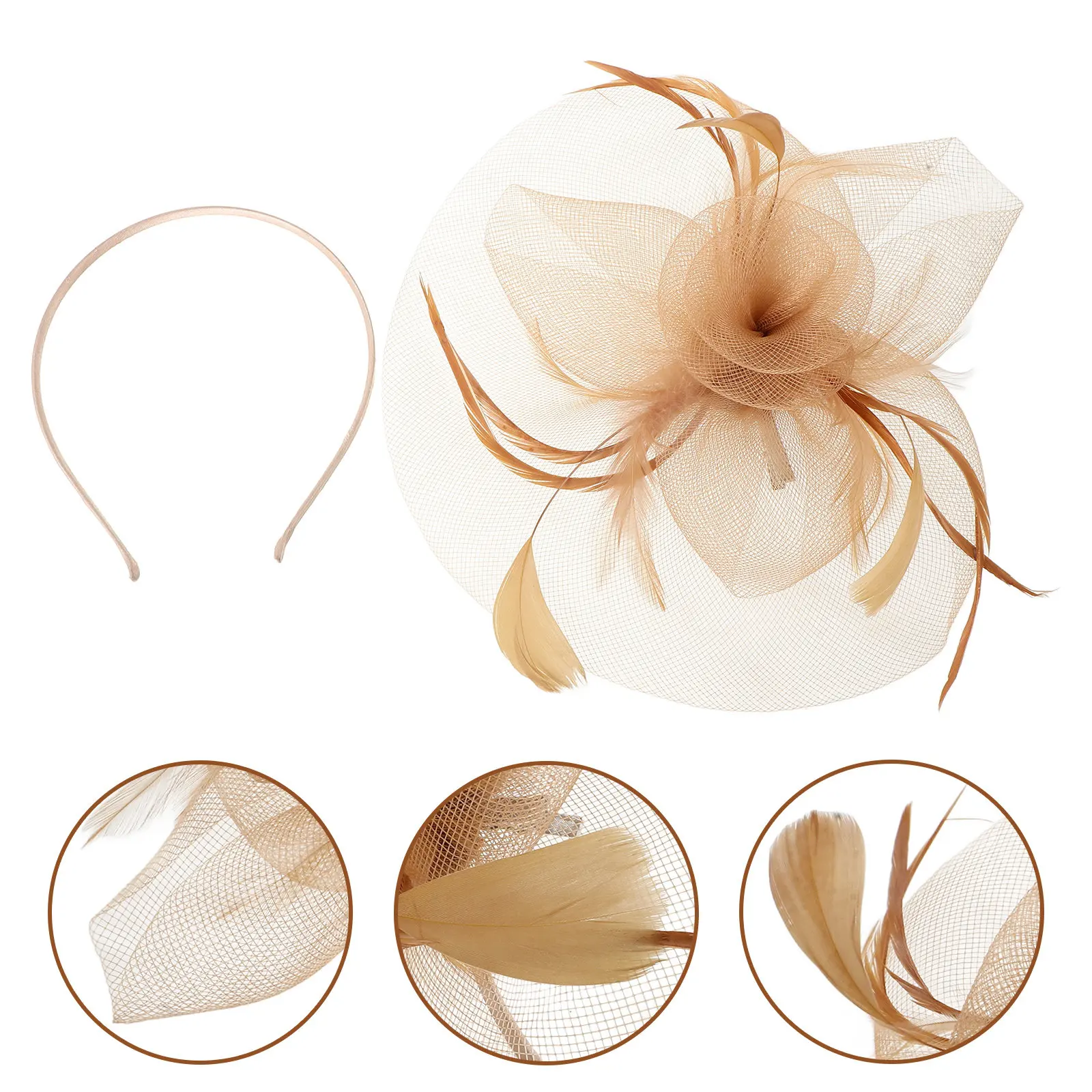 1Pcs Mesh Gauze Hat Hairpin Rose Gold Chic Party Headwear Cosplay Hair Clip Women Hairpins Banquet Costume Hair Decor
1Pcs Mesh Gauze Hat Hairpin Rose Gold Chic Party Headwear Cosplay Hair Clip Women Hairpins Banquet Costume Hair Decor
