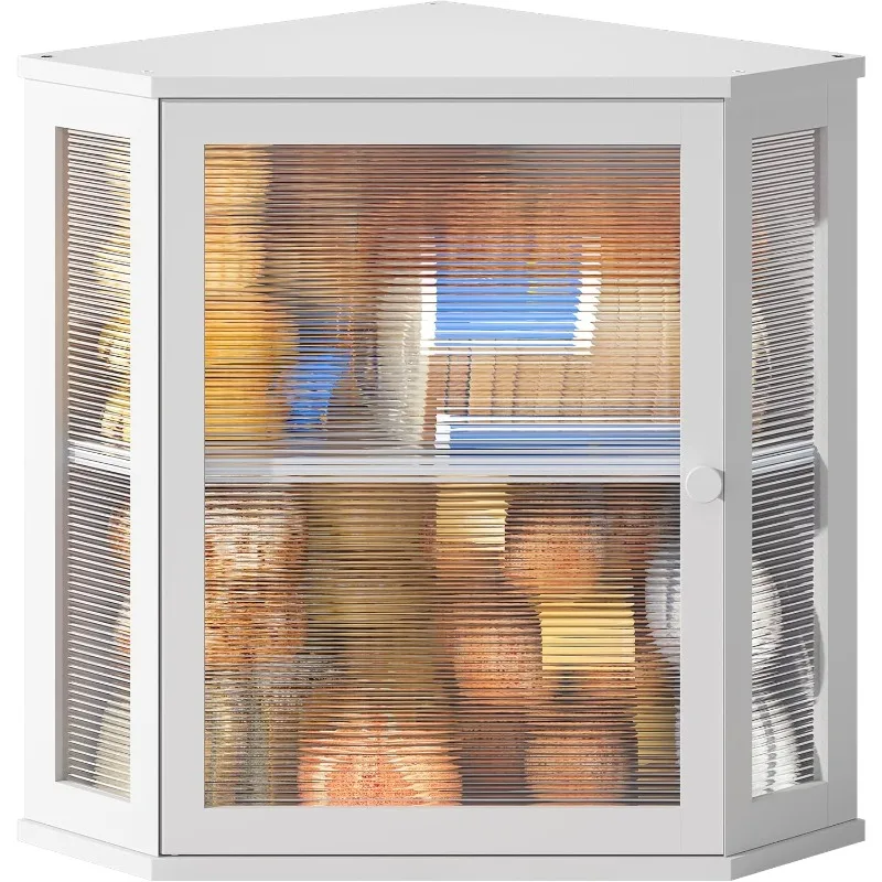 Corner Bread Box for Kitchen Countertop Double Layer Bamboo Wooden Bread box Large Capacity Bread Storage Bin(White, Extra
Corner Bread Box for Kitchen Countertop Double Layer Bamboo Wooden Bread box Large Capacity Bread Storage Bin(White, Extra