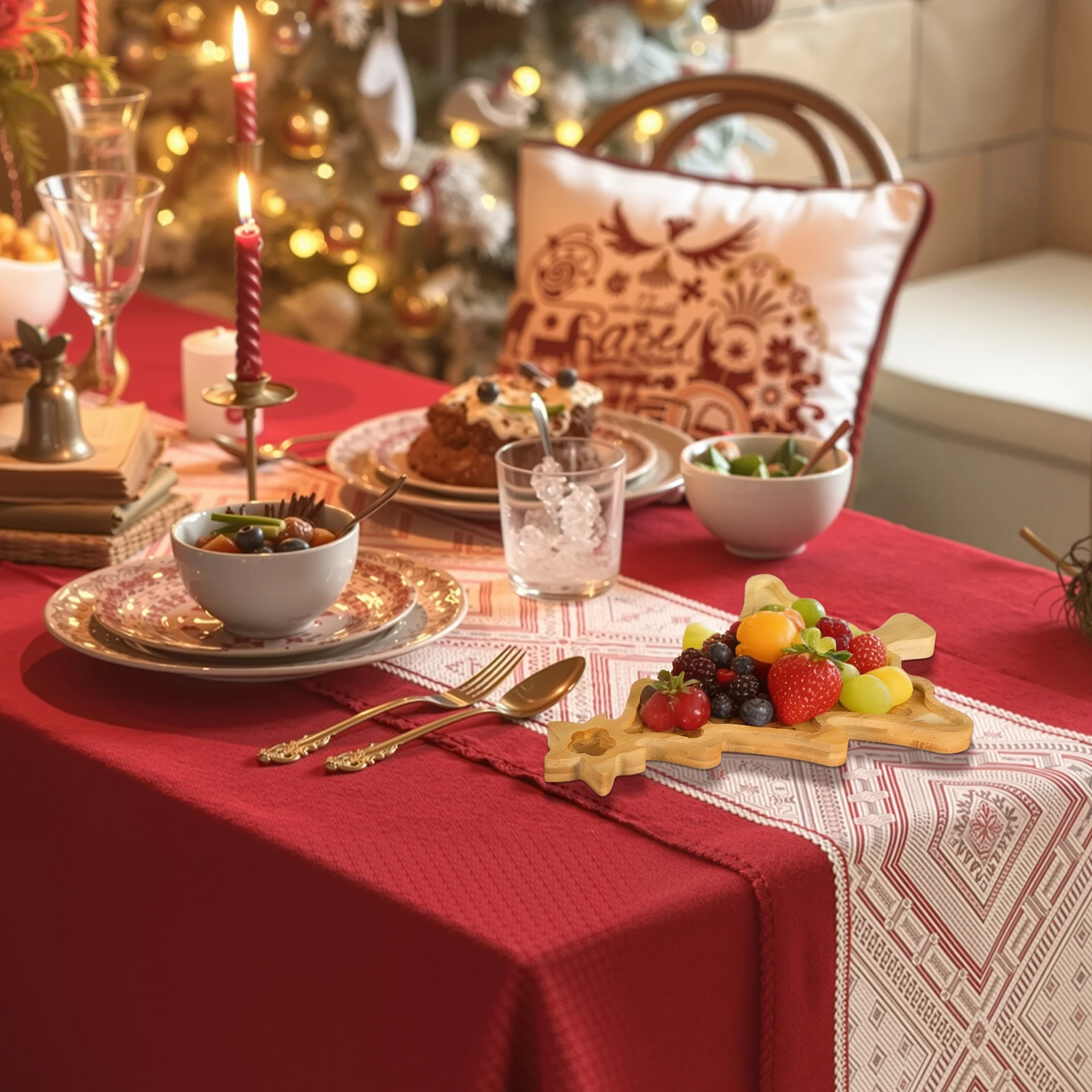 Elegant Bamboo Christmas Tree Serving Tray for Holiday Parties Appetizers Desserts Fruit Nuts Display Platter Decorative Kitchen
Elegant Bamboo Christmas Tree Serving Tray for Holiday Parties Appetizers Desserts Fruit Nuts Display Platter Decorative Kitchen