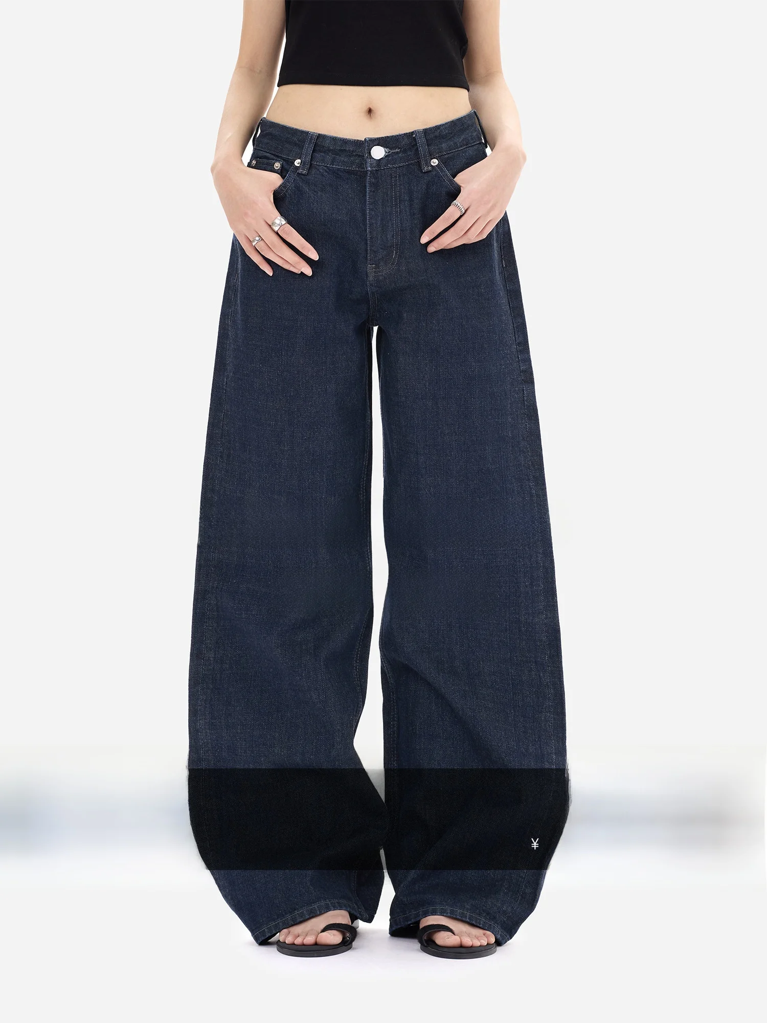 Honore Gu Yue Advanced Denim Loose Fit Original Color Straight Leg Jeans 100% Cotton Vintage Versatile Casual Ladies Jeans
Honore Gu Yue Advanced Denim Loose Fit Original Color Straight Leg Jeans 100% Cotton Vintage Versatile Casual Ladies Jeans