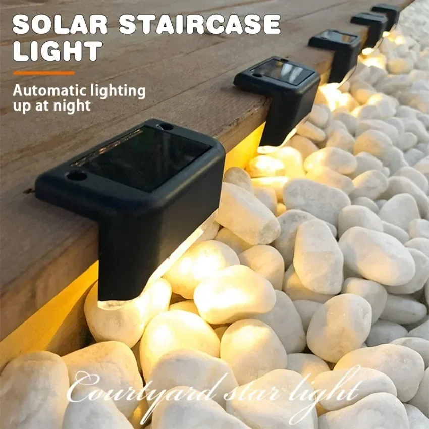 Outdoor Solar Powered LED Deck Light 2-8 Pcs Step Waterproof Solar Light Railing Staircase Wall Courtyard Step Decorative Lamp
Outdoor Solar Powered LED Deck Light 2-8 Pcs Step Waterproof Solar Light Railing Staircase Wall Courtyard Step Decorative Lamp