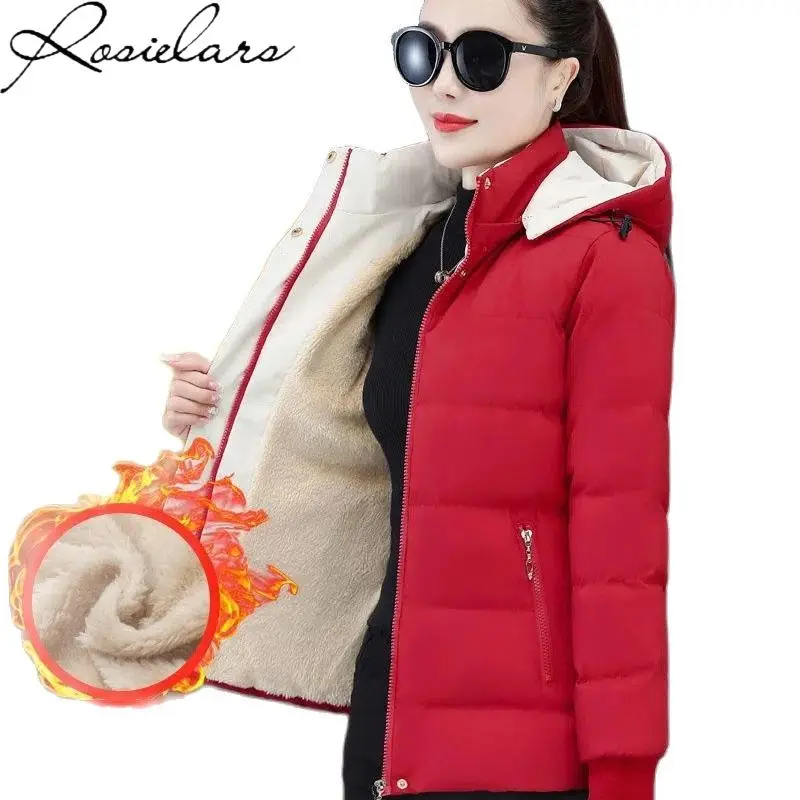 2024 Winter Plus Size 4XL Velvet Cotton Cotton Clothes Women Coats Loose Fashion Warm Padded Jacket Solid Overcoat Parka Coat
2024 Winter Plus Size 4XL Velvet Cotton Cotton Clothes Women Coats Loose Fashion Warm Padded Jacket Solid Overcoat Parka Coat