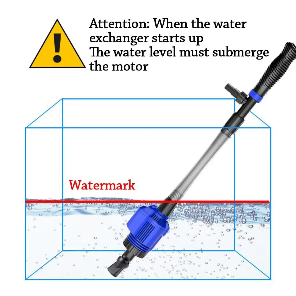 Strong Suction Electric Aquarium Cleaner Multi-Function Silent Automatic Fish Tank Cleaner Sand Washer Gravel Extractor
Strong Suction Electric Aquarium Cleaner Multi-Function Silent Automatic Fish Tank Cleaner Sand Washer Gravel Extractor