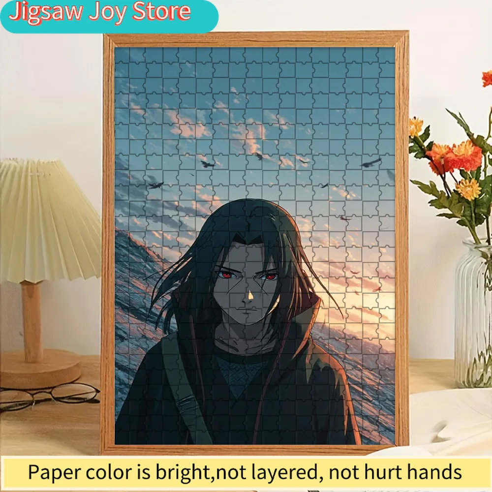 Anime Naruto Itachi Uchiha Sharingan Scene With Sunset Sky & Crows Paper Puzzle, Premium High Definition Vivid Print, Smooth Bur
Anime Naruto Itachi Uchiha Sharingan Scene With Sunset Sky & Crows Paper Puzzle, Premium High Definition Vivid Print, Smooth Bur