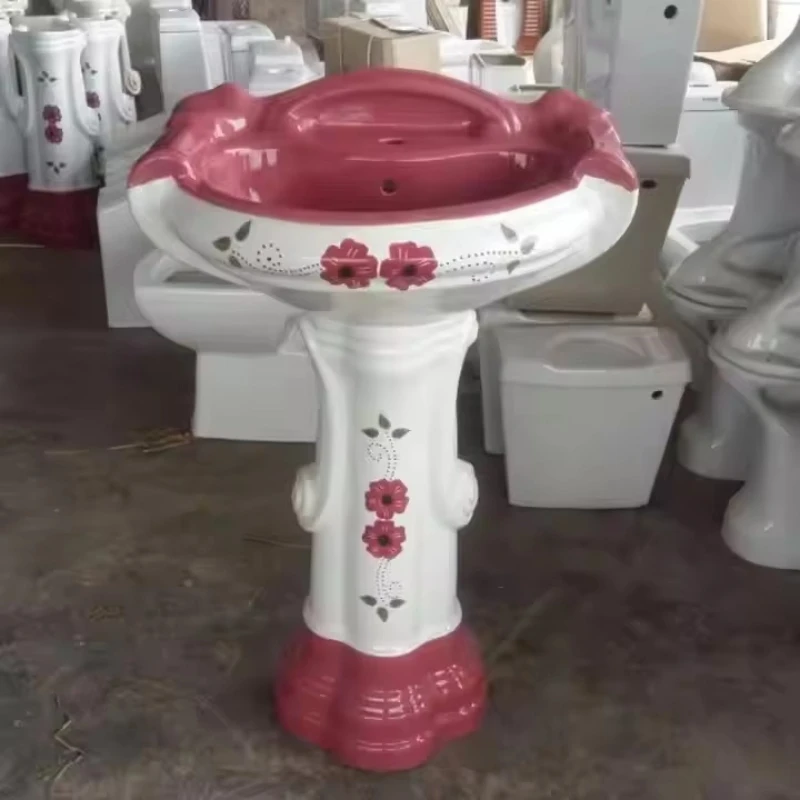 Luxury Western-style column-type water basin Solid granite bathroom sink Wash basin Various colors Modern design
Luxury Western-style column-type water basin Solid granite bathroom sink Wash basin Various colors Modern design