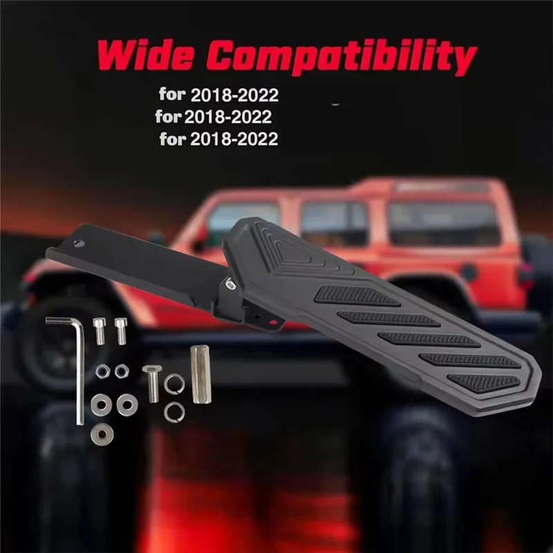A80X-Dead Pedal Driver Foot Rest Left Side Kick Panel For Jeep Wrangler JL JLU 4XE For Gladiator JT Anti-Slip 2018-2022 Black
A80X-Dead Pedal Driver Foot Rest Left Side Kick Panel For Jeep Wrangler JL JLU 4XE For Gladiator JT Anti-Slip 2018-2022 Black