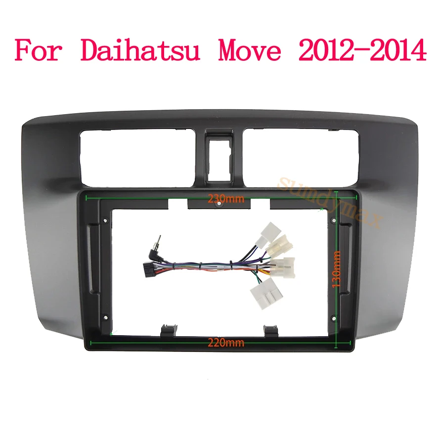 Car Radio Fascia for Daihatsu Move 2012-2014 DVD Stereo Frame Plate Adapter Mounting Dash Installation Bezel
Car Radio Fascia for Daihatsu Move 2012-2014 DVD Stereo Frame Plate Adapter Mounting Dash Installation Bezel