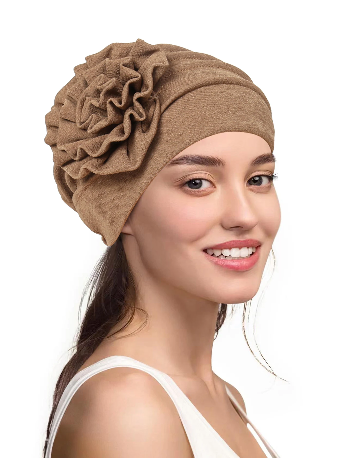 Side Flower Women's Hijab Solid Color Muslim Ladies Turban Bonnet Soft Elastic Head Wrap Head Scarf Indian Hats
Side Flower Women's Hijab Solid Color Muslim Ladies Turban Bonnet Soft Elastic Head Wrap Head Scarf Indian Hats