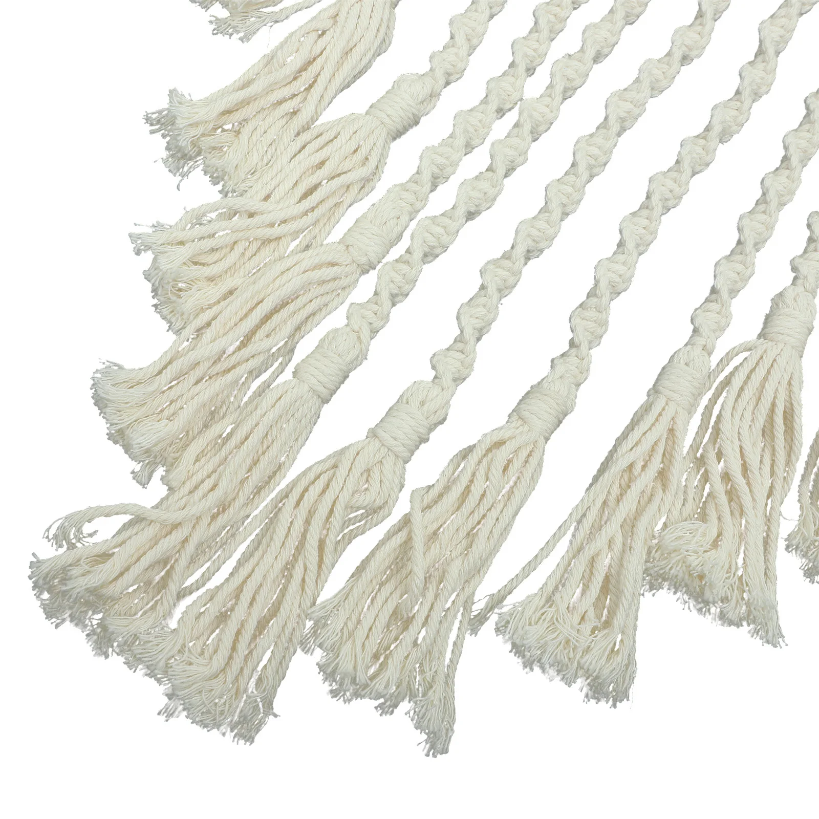 Woven Macrame Bohemian Triangle Wall Hanging Tassel Pendant Decorative Boho Home Wall Decor Hand-Woven Tapestry
Woven Macrame Bohemian Triangle Wall Hanging Tassel Pendant Decorative Boho Home Wall Decor Hand-Woven Tapestry