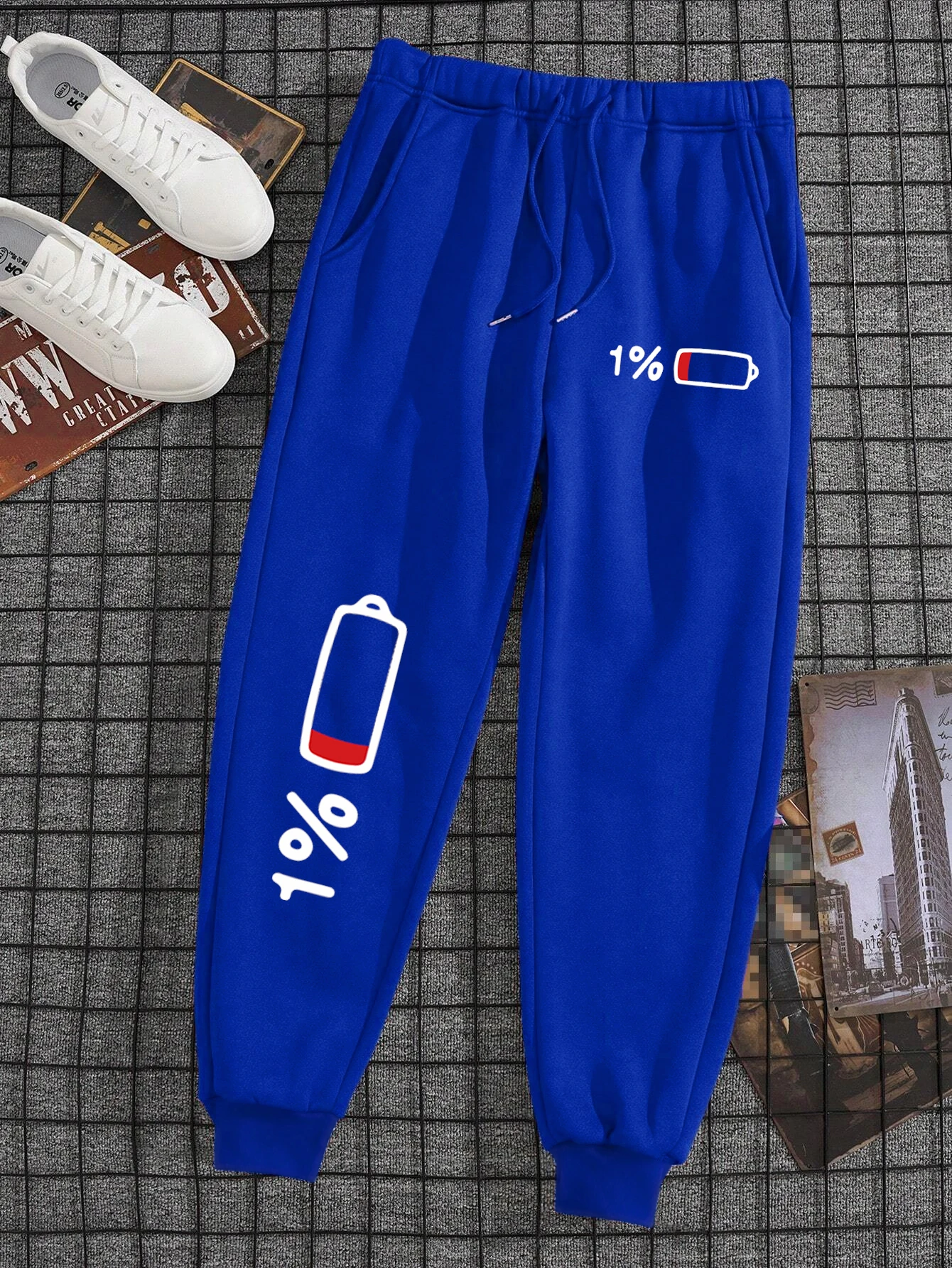 Мужские и женские брюки с принтом Fun Please Charge, мешковатые повседневные спортивные штаны, длинная одежда для бега, леггинсы Y2K, большие брюки для пары 
Мужские и женские брюки с принтом Fun Please Charge, мешковатые повседневные спортивные штаны, длинная одежда для бега, леггинсы Y2K, большие брюки для пары