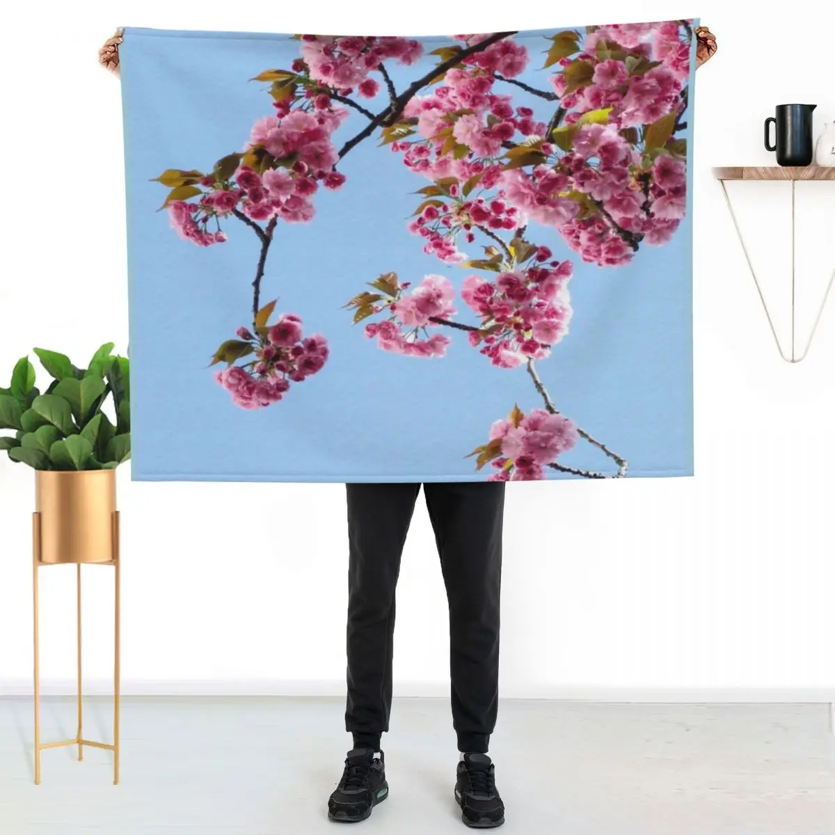 pink flowers ( cherry blossum) Throw Blanket Air Conditioner Soft Blanket for Office Home
pink flowers ( cherry blossum) Throw Blanket Air Conditioner Soft Blanket for Office Home