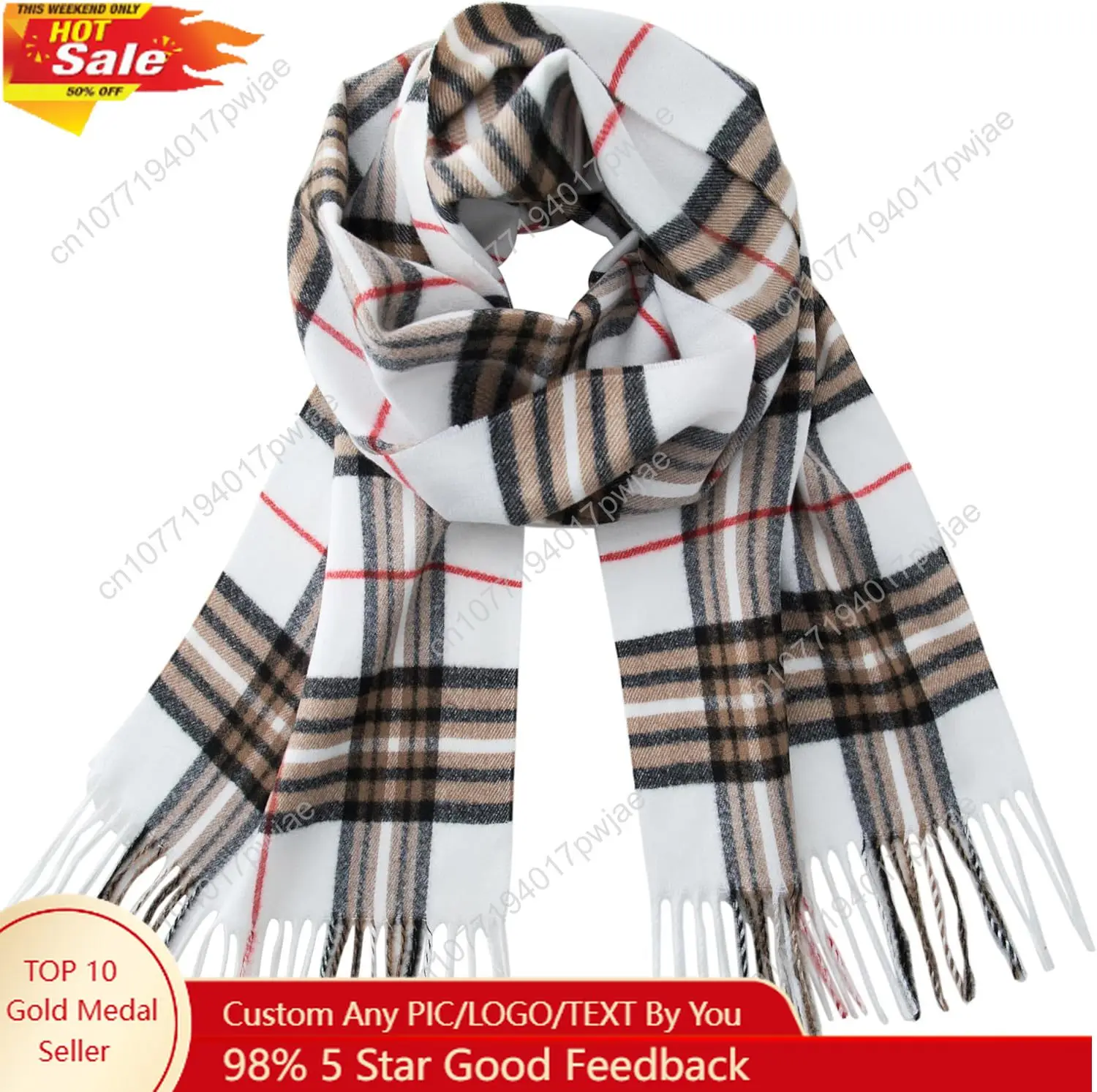 CALVIN & OLIVIA Ultra-Soft Cashmere Feel Scarf Winter Holiday Gift for Men & Women
CALVIN & OLIVIA Ultra-Soft Cashmere Feel Scarf Winter Holiday Gift for Men & Women